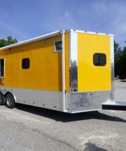 Concession Trailer 8.5' x 20' Yellow Event Catering Food Vending 33 Concession Trailer 8.5' x 20' Yellow Event Catering Food Vending -Cheap Concession Trailers Shop p1150993 small