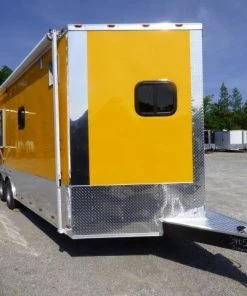 Concession Trailer 8.5' x 20' Yellow Event Catering Food Vending 34 Concession Trailer 8.5' x 20' Yellow Event Catering Food Vending -Cheap Concession Trailers Shop p1150994 small