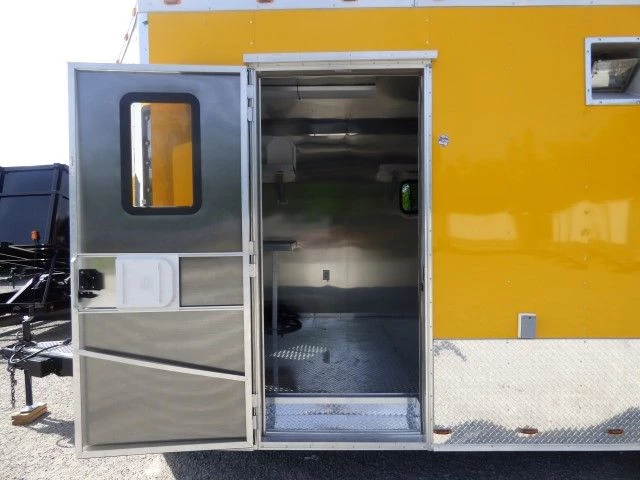 Concession Trailer 8.5' x 20' Yellow Event Catering Food Vending 7 Concession Trailer 8.5' x 20' Yellow Event Catering Food Vending - Image 7