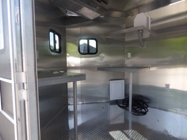 Concession Trailer 8.5' x 20' Yellow Event Catering Food Vending 18 Concession Trailer 8.5' x 20' Yellow Event Catering Food Vending - Image 18