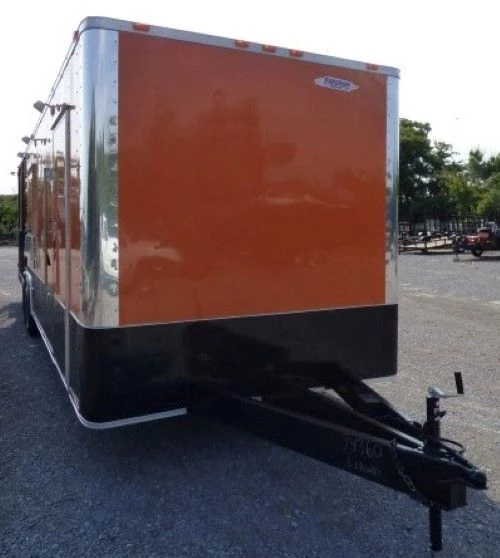 8.5' x 30' Concession Food Trailer Orange With Appliances 62 8.5' x 30' Concession Food Trailer Orange With Appliances - Image 62