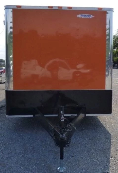 8.5' x 30' Concession Food Trailer Orange With Appliances 77 8.5' x 30' Concession Food Trailer Orange With Appliances - Image 77