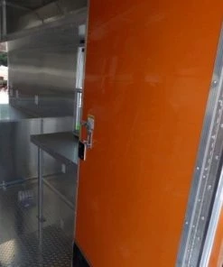 8.5' x 30' Concession Food Trailer Orange BBQ Catering Event Trailer -Cheap Concession Trailers Shop p1160151 1