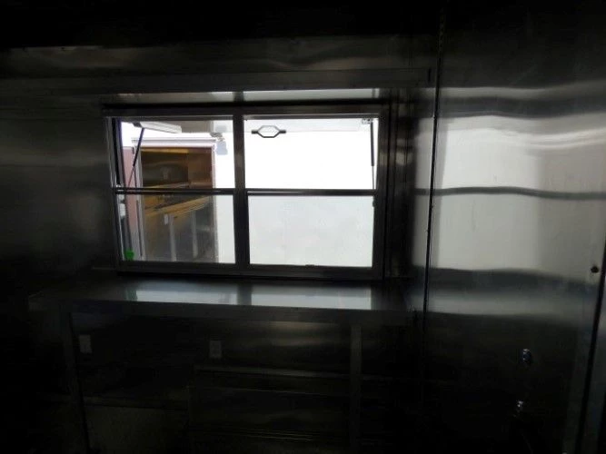 8.5' x 30' Concession Food Trailer Orange With Appliances 102 8.5' x 30' Concession Food Trailer Orange With Appliances - Image 102