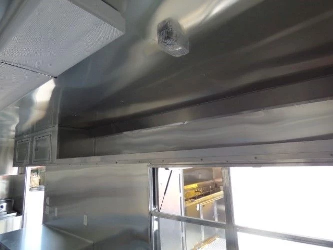 8.5' x 30' Concession Food Trailer Orange With Appliances 11 8.5' x 30' Concession Food Trailer Orange With Appliances - Image 11