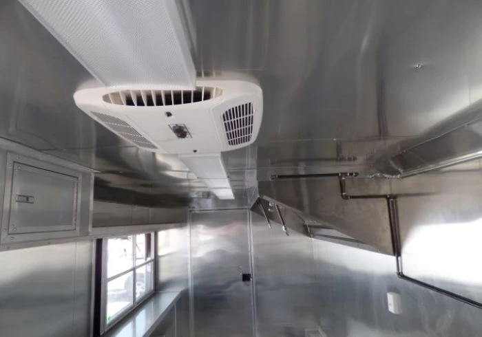 8.5' x 30' Concession Food Trailer Orange With Appliances 88 8.5' x 30' Concession Food Trailer Orange With Appliances - Image 88