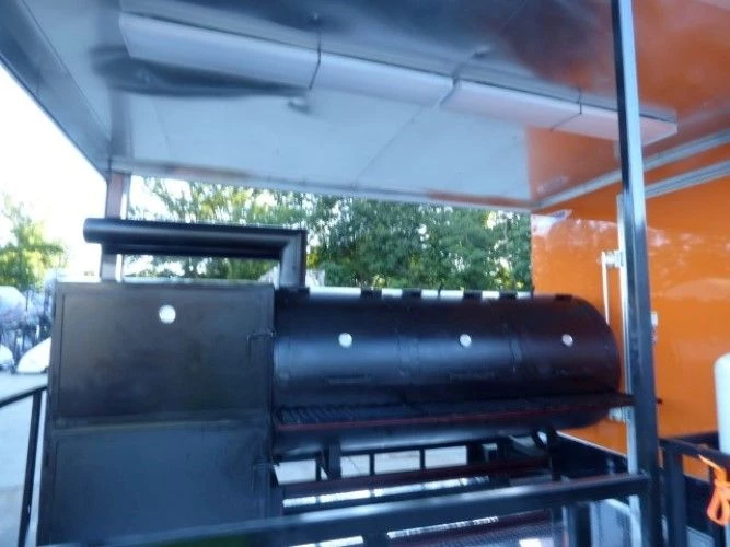 8.5' x 30' Concession Food Trailer Orange With Appliances 97 8.5' x 30' Concession Food Trailer Orange With Appliances - Image 97