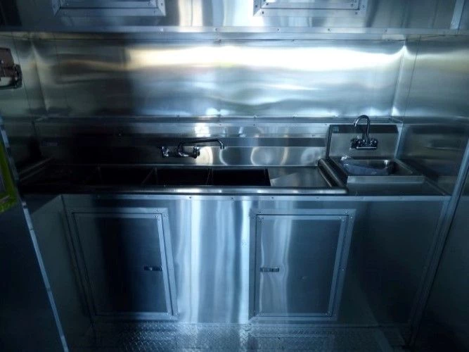 8.5' x 30' Concession Food Trailer Orange With Appliances 24 8.5' x 30' Concession Food Trailer Orange With Appliances - Image 24