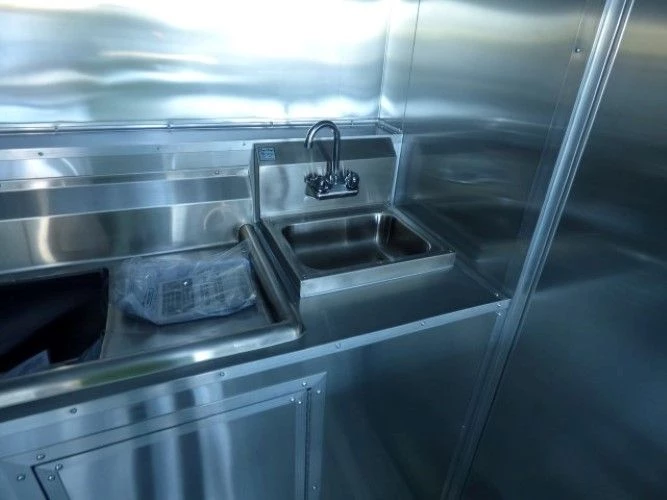 8.5' x 30' Concession Food Trailer Orange With Appliances 17 8.5' x 30' Concession Food Trailer Orange With Appliances - Image 17