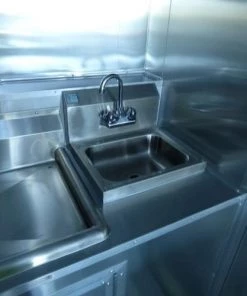 8.5' x 30' Concession Food Trailer Orange With Appliances 136 8.5' x 30' Concession Food Trailer Orange With Appliances -Cheap Concession Trailers Shop p1160241 1 1