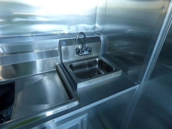 8.5' x 30' Concession Food Trailer Orange With Appliances 29 8.5' x 30' Concession Food Trailer Orange With Appliances - Image 29