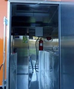 8.5' x 30' Concession Food Trailer Orange With Appliances 182 8.5' x 30' Concession Food Trailer Orange With Appliances -Cheap Concession Trailers Shop p1160242 1 1