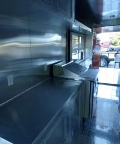 8.5' x 30' Concession Food Trailer Orange With Appliances 145 8.5' x 30' Concession Food Trailer Orange With Appliances -Cheap Concession Trailers Shop p1160243 1 1