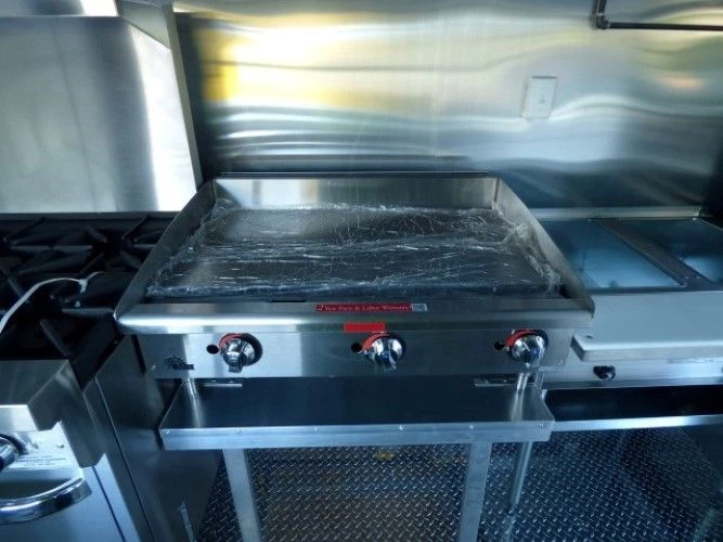 8.5' x 30' Concession Food Trailer Orange With Appliances 35 8.5' x 30' Concession Food Trailer Orange With Appliances - Image 35