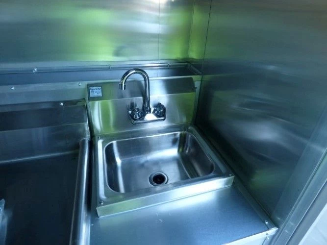 8.5' x 30' Concession Food Trailer Orange With Appliances 16 8.5' x 30' Concession Food Trailer Orange With Appliances - Image 16