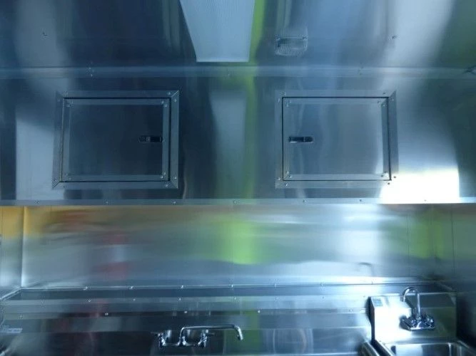 8.5' x 30' Concession Food Trailer Orange With Appliances 89 8.5' x 30' Concession Food Trailer Orange With Appliances - Image 89