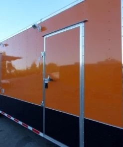 8.5' x 30' Concession Food Trailer Orange With Appliances 116 8.5' x 30' Concession Food Trailer Orange With Appliances -Cheap Concession Trailers Shop p1160268 1 1