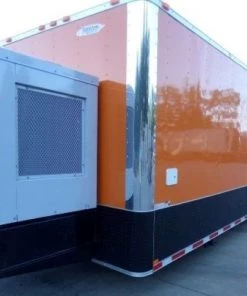 8.5' x 30' Concession Food Trailer Orange With Appliances 149 8.5' x 30' Concession Food Trailer Orange With Appliances -Cheap Concession Trailers Shop p1160270 1 1