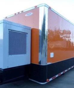 8.5' x 30' Concession Food Trailer Orange With Appliances 152 8.5' x 30' Concession Food Trailer Orange With Appliances -Cheap Concession Trailers Shop p1160271 1 1