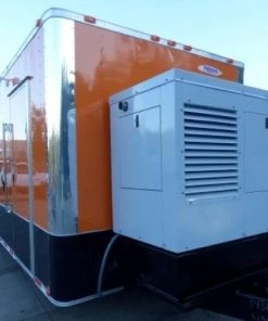 8.5' x 30' Concession Food Trailer Orange With Appliances 200 8.5' x 30' Concession Food Trailer Orange With Appliances -Cheap Concession Trailers Shop p1160273 1 1