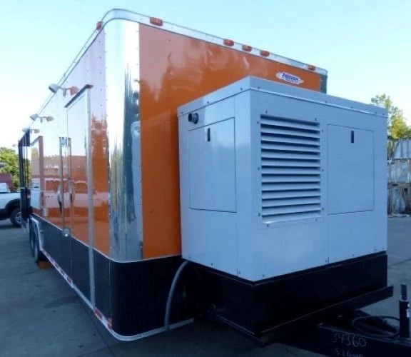 8.5' x 30' Concession Food Trailer Orange With Appliances 93 8.5' x 30' Concession Food Trailer Orange With Appliances - Image 93
