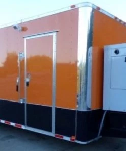 8.5' x 30' Concession Food Trailer Orange With Appliances 212 8.5' x 30' Concession Food Trailer Orange With Appliances -Cheap Concession Trailers Shop p1160275 1 1