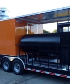 8.5' x 30' Concession Food Trailer Orange With Appliances 201 8.5' x 30' Concession Food Trailer Orange With Appliances -Cheap Concession Trailers Shop p1160279 1 1