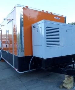 8.5' x 30' Concession Food Trailer Orange With Appliances 177 8.5' x 30' Concession Food Trailer Orange With Appliances -Cheap Concession Trailers Shop p1160283 1 1