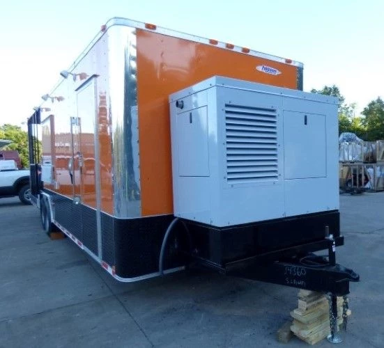 8.5' x 30' Concession Food Trailer Orange With Appliances 70 8.5' x 30' Concession Food Trailer Orange With Appliances - Image 70