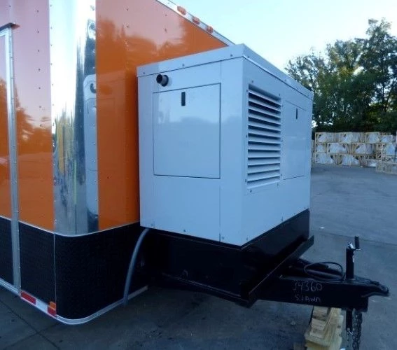 8.5' x 30' Concession Food Trailer Orange With Appliances 96 8.5' x 30' Concession Food Trailer Orange With Appliances - Image 96