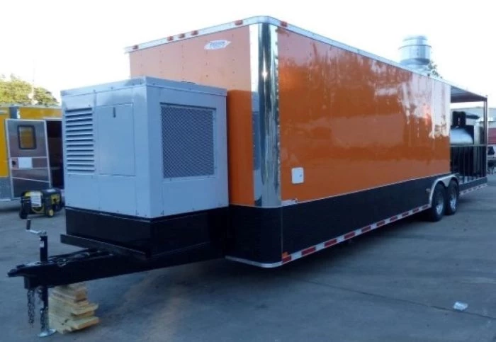 8.5' x 30' Concession Food Trailer Orange With Appliances 61 8.5' x 30' Concession Food Trailer Orange With Appliances - Image 61