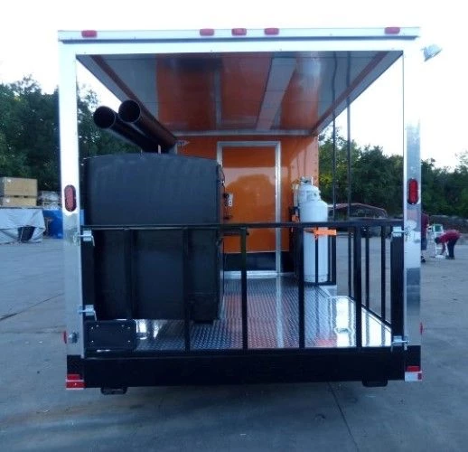 8.5' x 30' Concession Food Trailer Orange With Appliances 39 8.5' x 30' Concession Food Trailer Orange With Appliances - Image 39