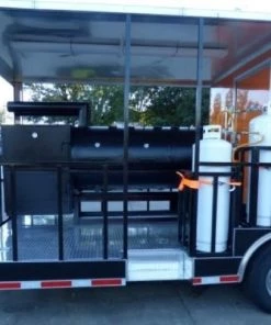 8.5' x 30' Concession Food Trailer Orange With Appliances 183 8.5' x 30' Concession Food Trailer Orange With Appliances -Cheap Concession Trailers Shop p1160293 1 1