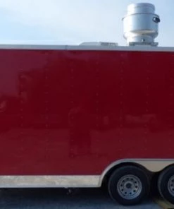 8.5' x 16' Concession Trailer Red Catering Event -Cheap Concession Trailers Shop p1160346