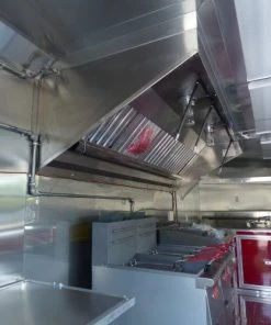 8.5' x 16' Concession Trailer Red Food With Appliances -Cheap Concession Trailers Shop p1160359 1