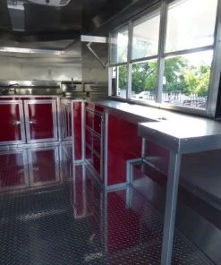 8.5' x 16' Concession Trailer Red Catering Event -Cheap Concession Trailers Shop p1160361