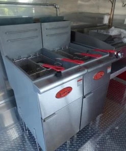 8.5' x 16' Concession Trailer Red Food With Appliances -Cheap Concession Trailers Shop p1160366 1