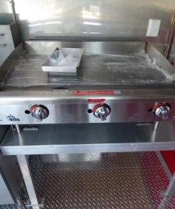 8.5' x 16' Concession Trailer Red Food With Appliances -Cheap Concession Trailers Shop p1160367 1