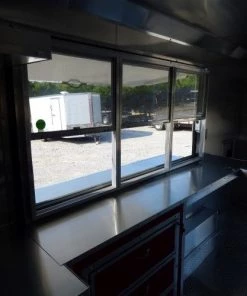 8.5' x 16' Concession Trailer Red Catering Event -Cheap Concession Trailers Shop p1160374