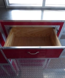 8.5' x 16' Concession Trailer Red Food With Appliances -Cheap Concession Trailers Shop p1160375 1