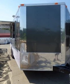 8.5' x 20' Concession Food Trailer Black Catering Event 56 8.5' x 20' Concession Food Trailer Black Catering Event -Cheap Concession Trailers Shop p1160383
