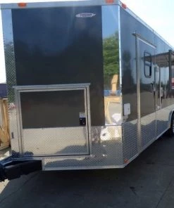 8.5' x 20' Concession Food Trailer Black Catering Event 67 8.5' x 20' Concession Food Trailer Black Catering Event -Cheap Concession Trailers Shop p1160386
