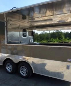 8.5' x 20' Concession Food Trailer Black Catering Event 68 8.5' x 20' Concession Food Trailer Black Catering Event -Cheap Concession Trailers Shop p1160387