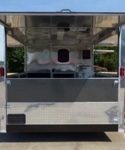 8.5' x 20' Concession Food Trailer Black Catering Event 52 8.5' x 20' Concession Food Trailer Black Catering Event -Cheap Concession Trailers Shop p1160389