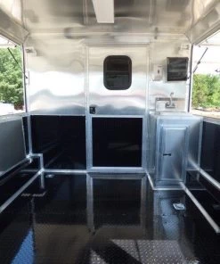 8.5' x 20' Concession Food Trailer Black Catering Event 42 8.5' x 20' Concession Food Trailer Black Catering Event -Cheap Concession Trailers Shop p1160393