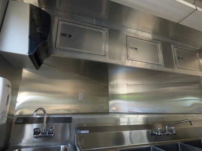 8.5' x 20' Concession Food Trailer Black Catering Event 35 8.5' x 20' Concession Food Trailer Black Catering Event - Image 35