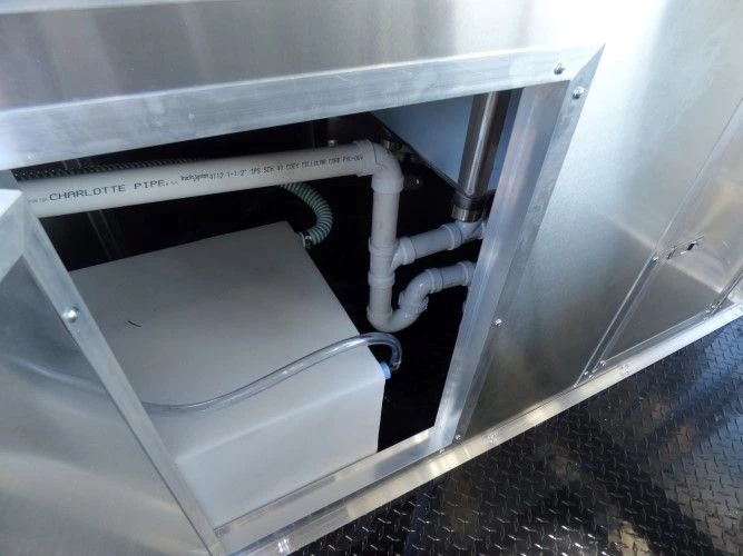 8.5' x 20' Concession Food Trailer Black Catering Event 19 8.5' x 20' Concession Food Trailer Black Catering Event - Image 19