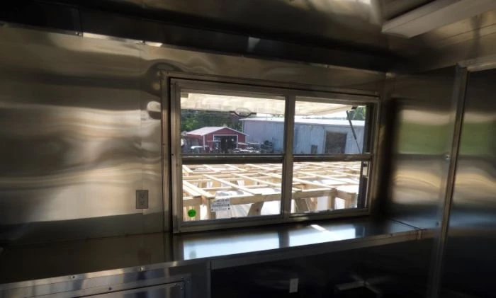 8.5' x 20' Concession Food Trailer Black Catering Event 23 8.5' x 20' Concession Food Trailer Black Catering Event - Image 23