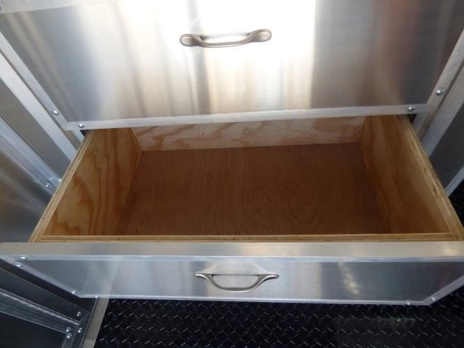 8.5' x 20' Concession Food Trailer Black Catering Event 9 8.5' x 20' Concession Food Trailer Black Catering Event - Image 9