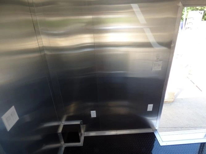 8.5' x 20' Concession Food Trailer Black Catering Event 21 8.5' x 20' Concession Food Trailer Black Catering Event - Image 21